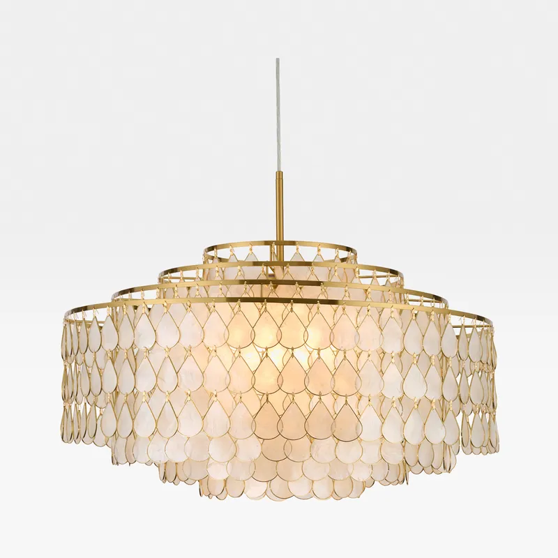 MATERA chandelier white - dia 70cm