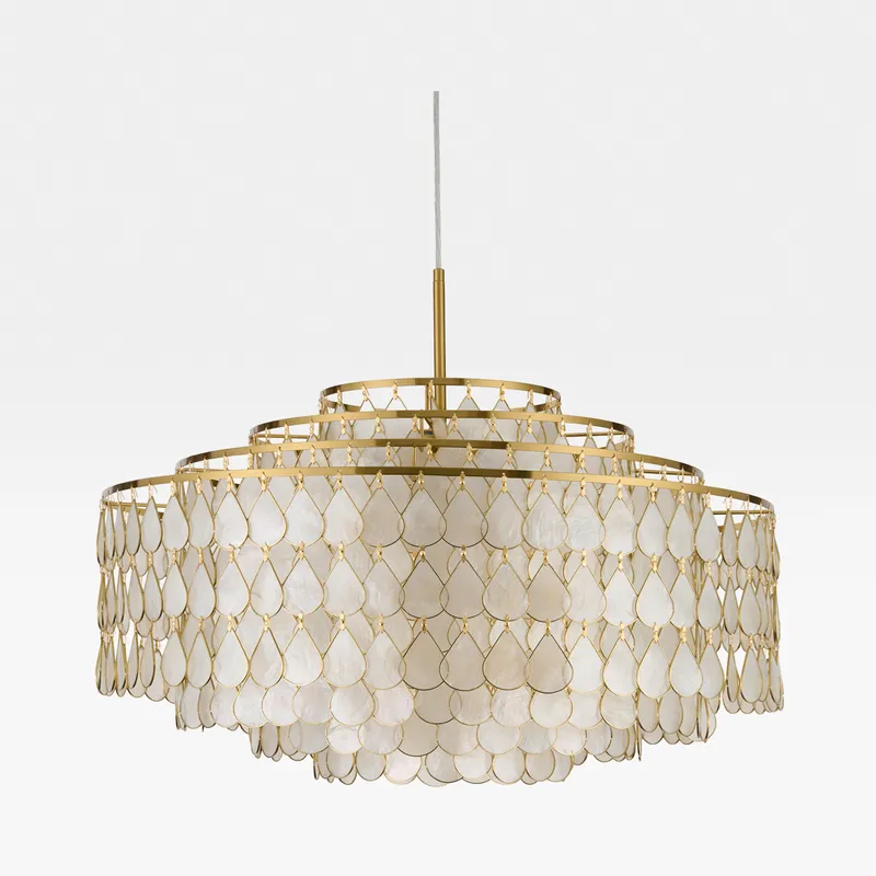 MATERA chandelier white - dia 70cm