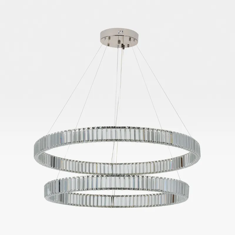 SIENA chandelier clear/chrome - dia 91cm