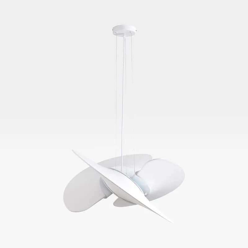 SOLAR chandelier white - dia 80cm
