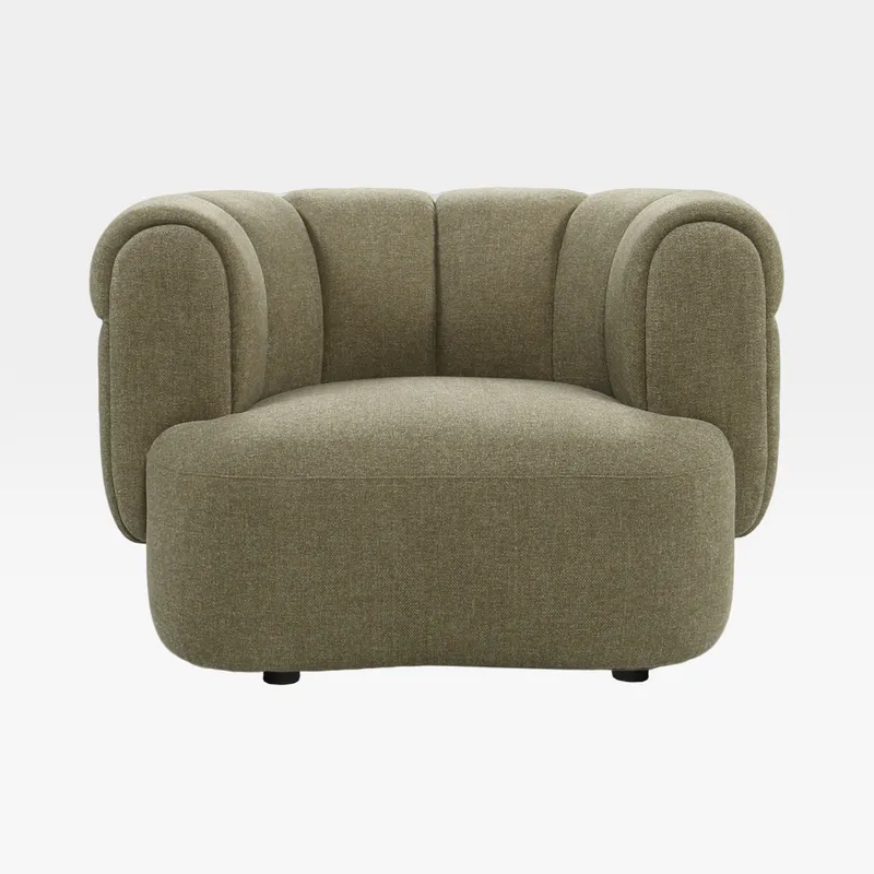 PALMA armchair green