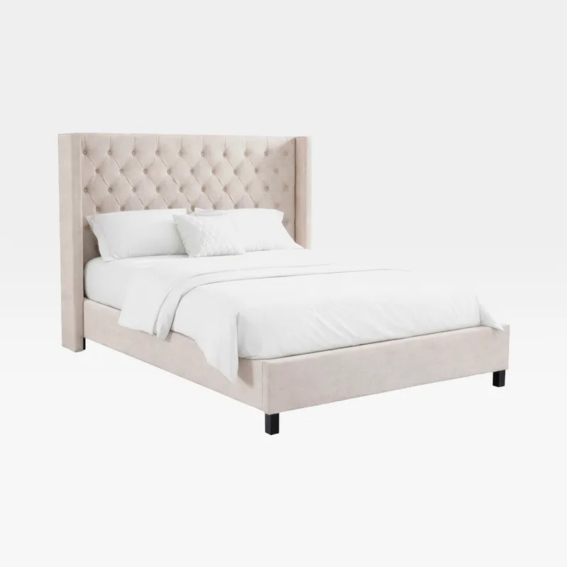 VALORE bed taupe - 160x200cm