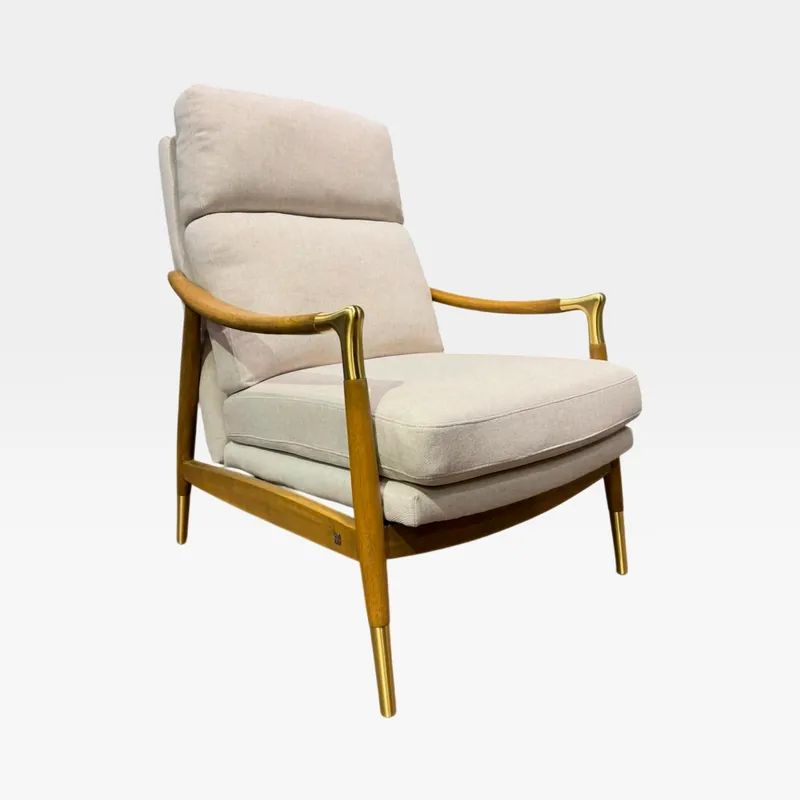 CHILL high back armchair beige