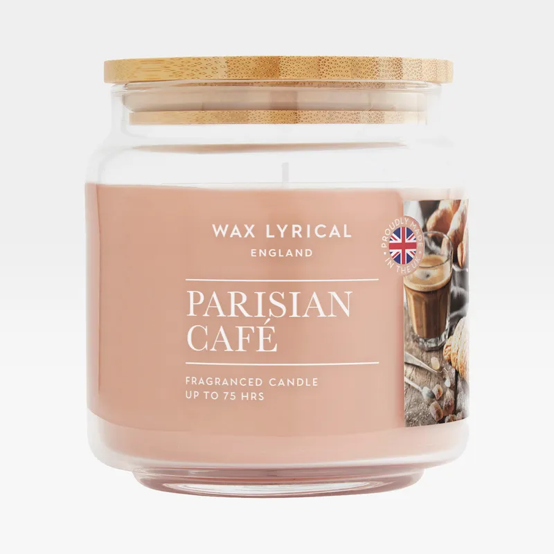 PARISIAN CAFE candle medium peach