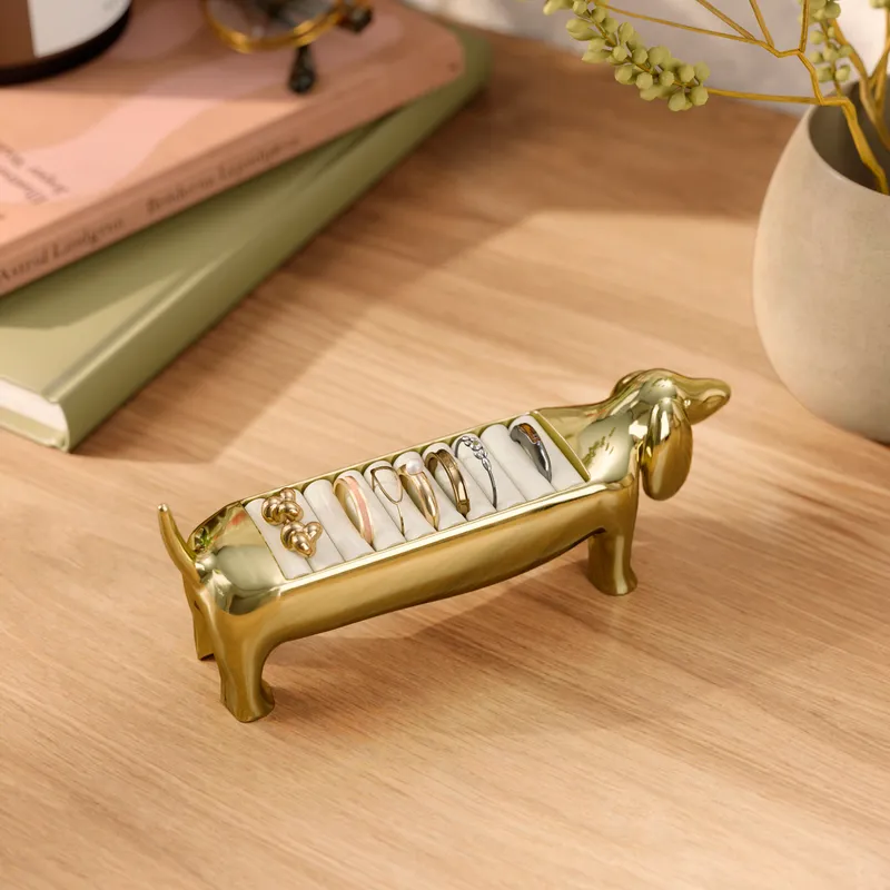 DACHSIE ring holder brass