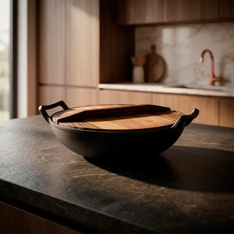 RICHARDSON wok black - dia 30cm