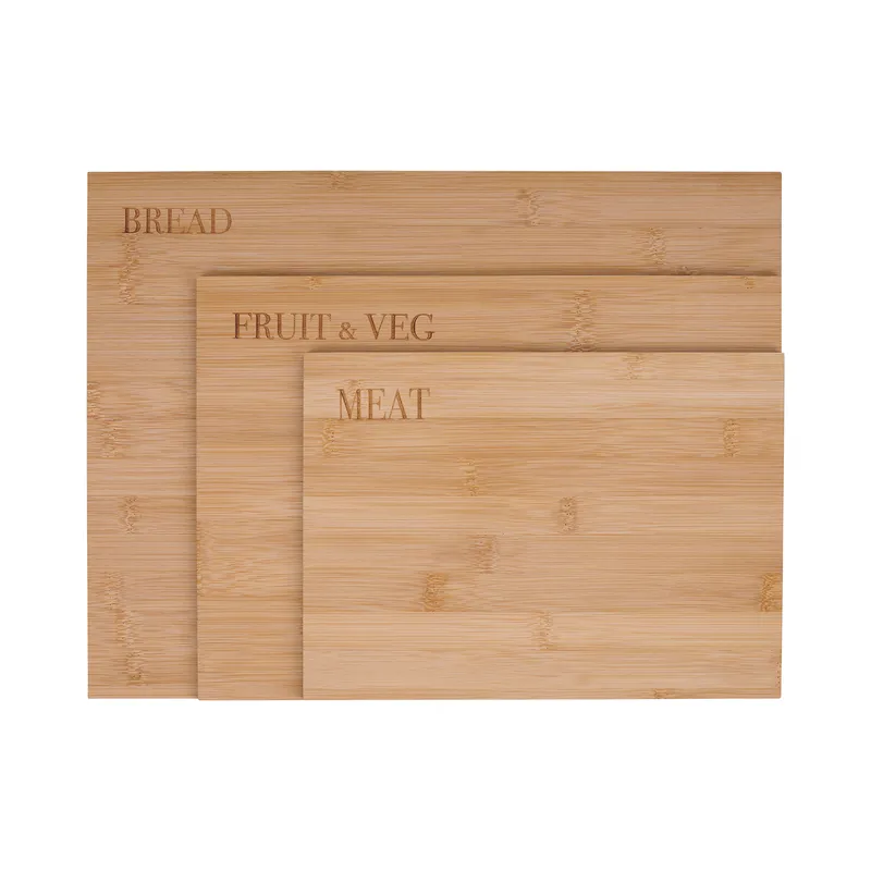 ALPINA cutting boards brown set of 3