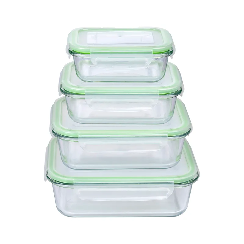 ALPINA food containers clear set of 4