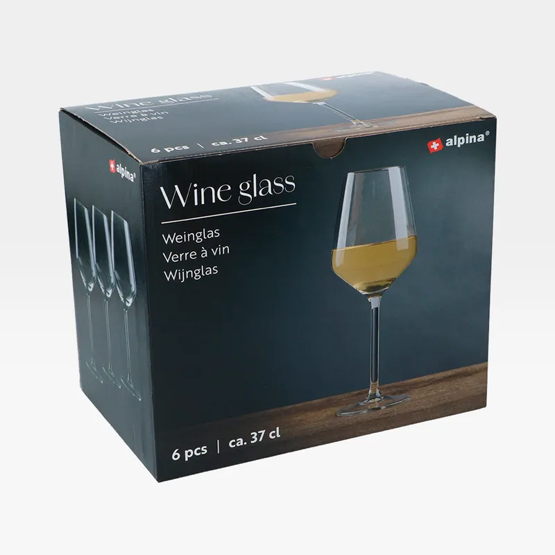ALPINA wine glass clear set of 6 - 37cl
