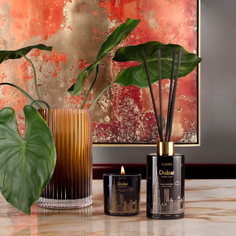 DUBAI MYSTIC OUD candle black