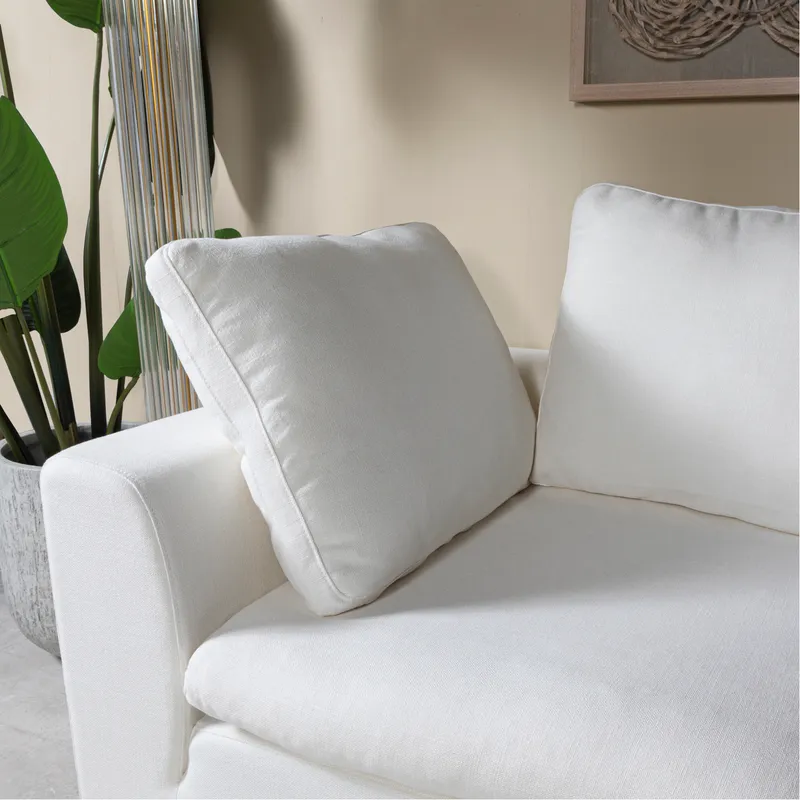 SUNLIGHT SP corner modular chair white - medium