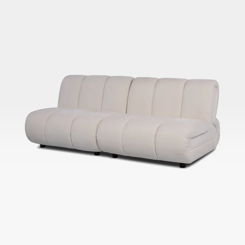 POSTO armless modular chair white