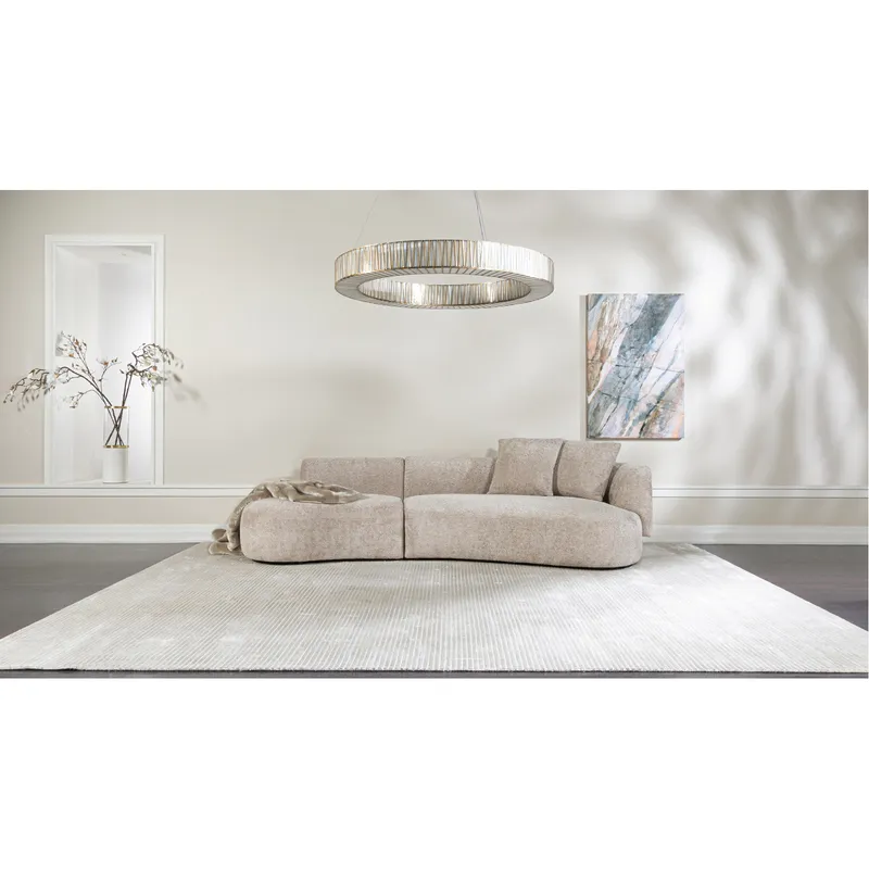 SYDNEY armless modular left chaise taupe
