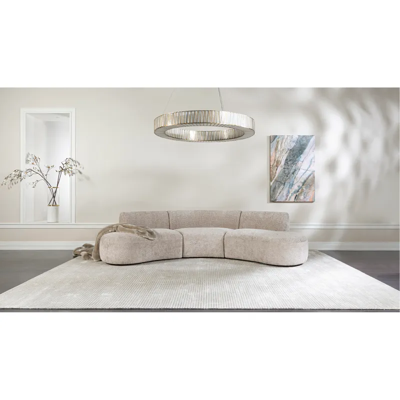 SYDNEY corner modular chair taupe