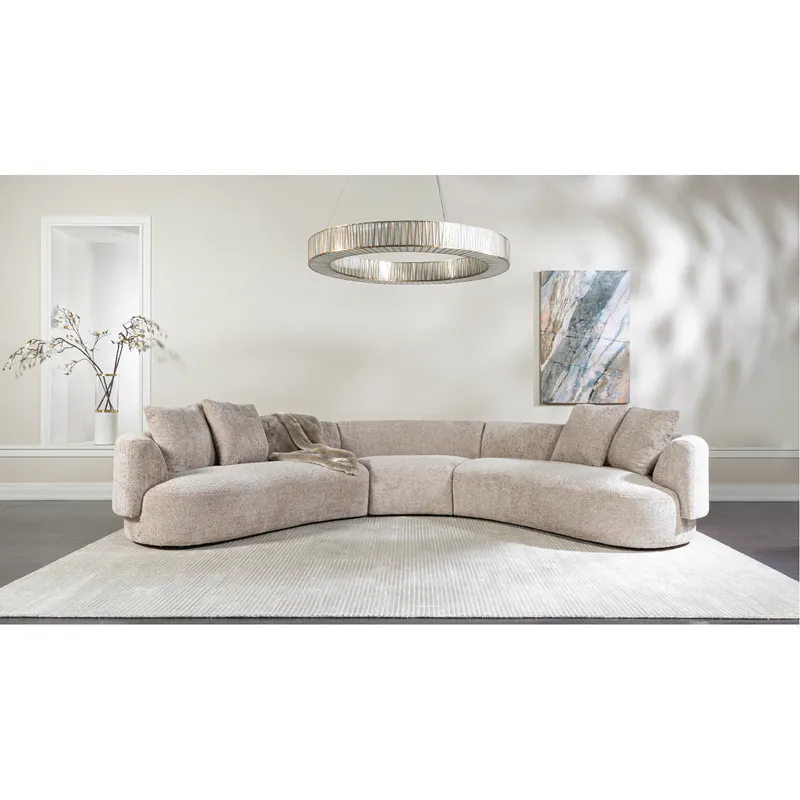 SYDNEY corner modular chair taupe