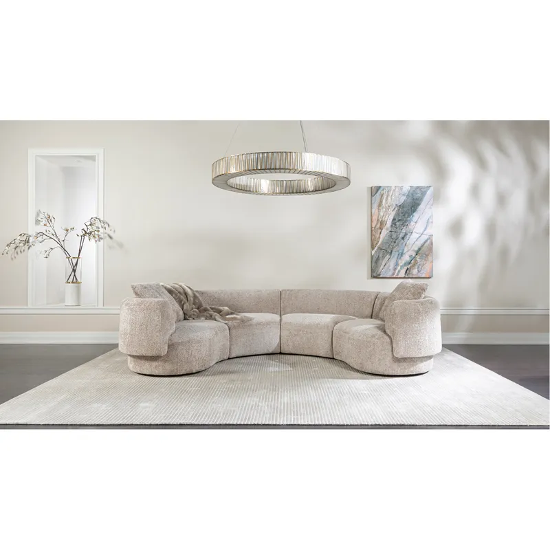 SYDNEY left arm modular chair taupe