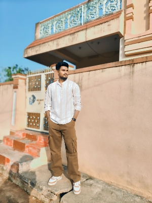 Men Relaxed Fit Casual Shirt