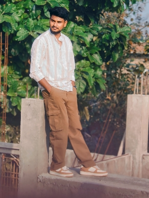 Men Relaxed Fit Casual Shirt